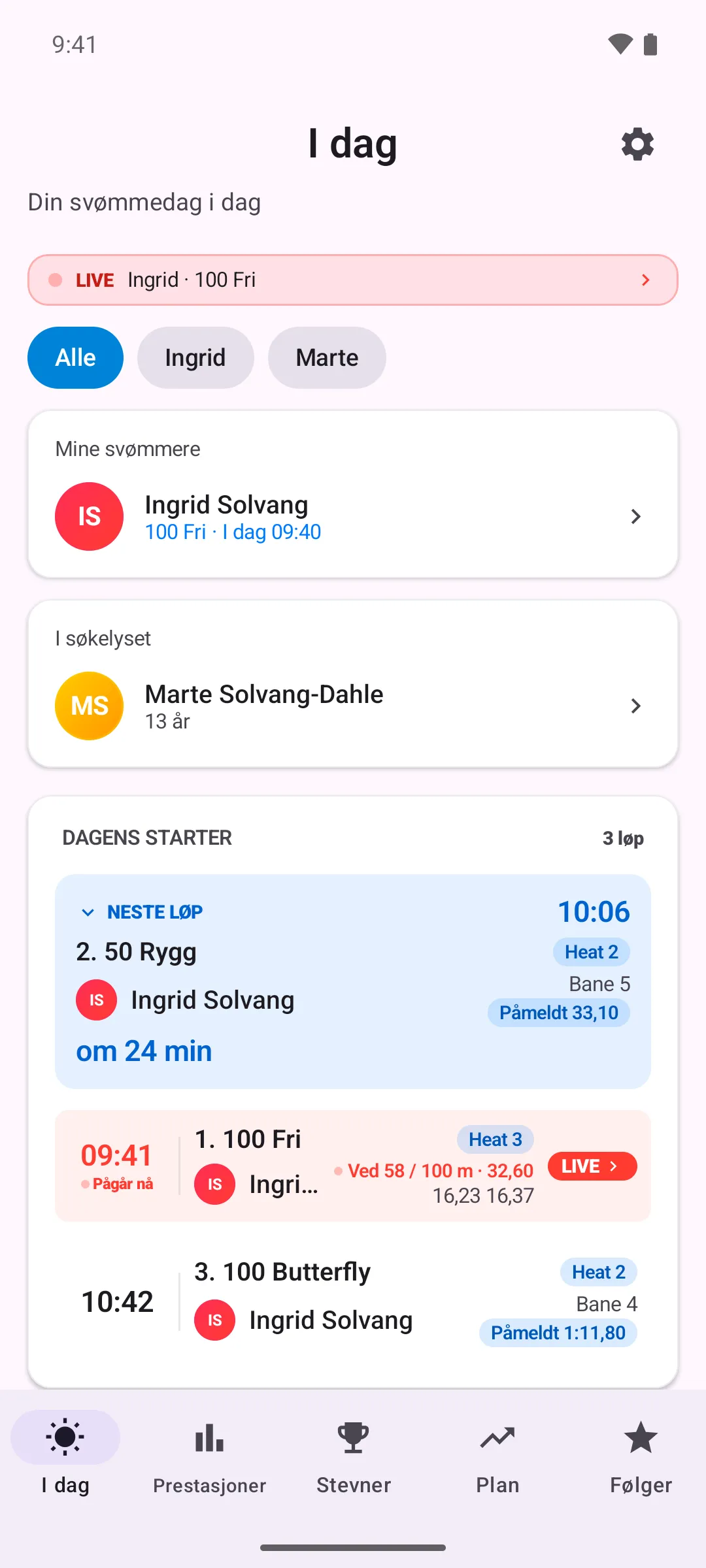 LaneStory Norway — Android